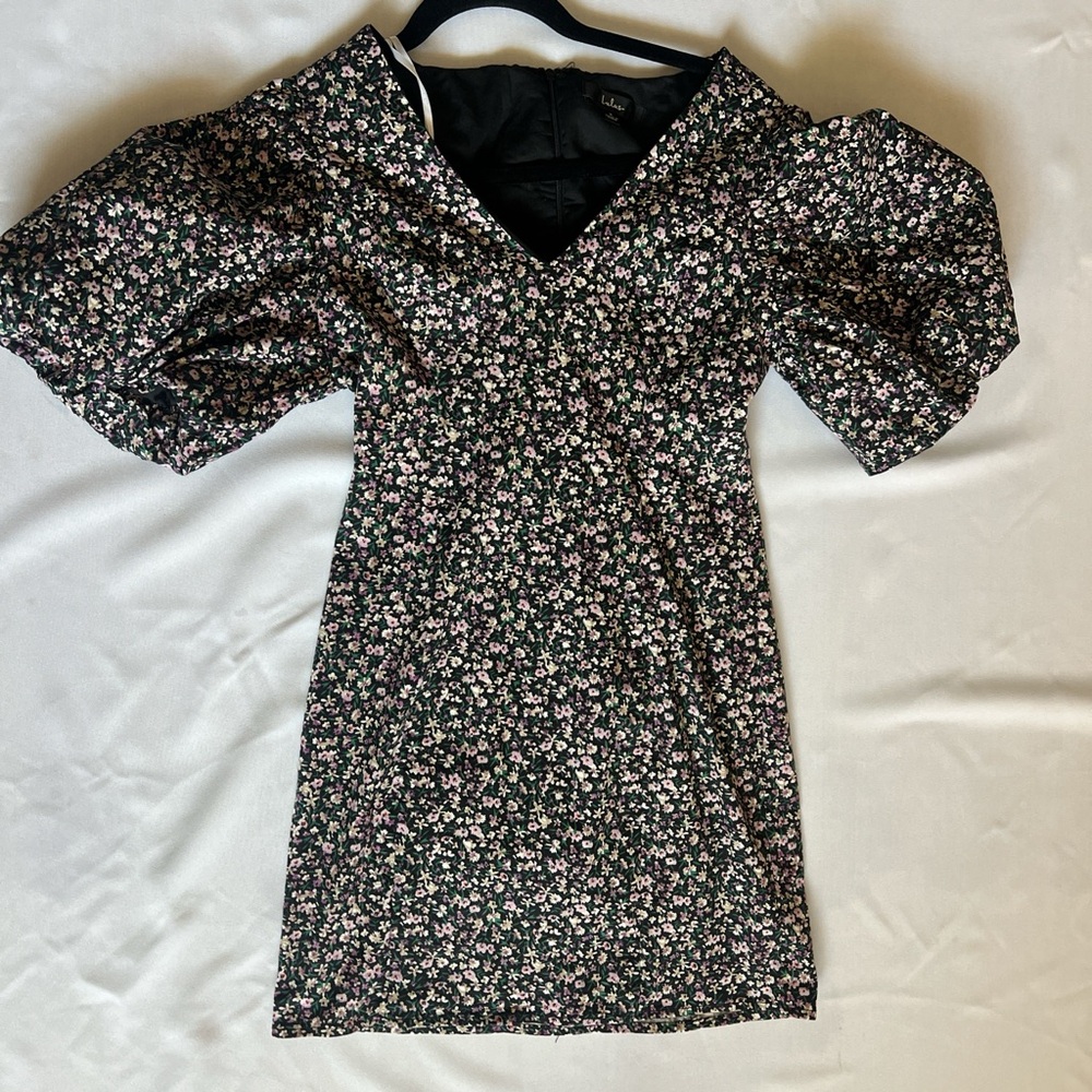Floral Puff Sleeve Dress